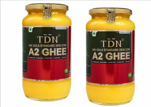 tdn cow desi gheeorganic a2 desi gheedesi cow ghee 1kggheecow ghee glass bottle