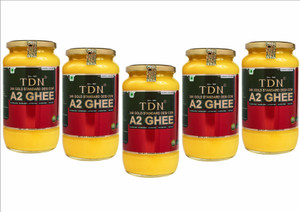 tdn a2 cow ghee bilonacow ghee 1 kgpure cow ghee 1 litrecow ghee 5 kga2 bilona ghee glass bottle 1 l pack of 5