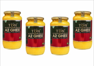 tdn a2 ghee 1 kga2 desi gheeghee 1 litera2 gheebilona cow ghee 1 litrea2 cow ghee glass bottle 1 l pack of 4