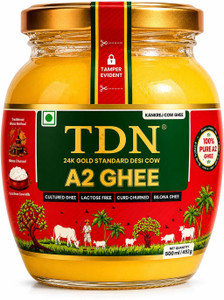 tdn a2 gheea2 bilona gheeorganic cow gheea2 cow gheedesi gheea2 desi ghee ghee glass bottle 500 ml