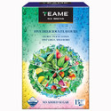 TE-A-ME Assorted Ice Infusion Pyramid| Contains 3 pcs each of 5 Different Flavors Unflavoured Iced Tea Bags Box (15 Bags)