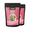 TE-A-ME Berry Matcha Tea Powder, 100g (66 Servings) | Tasty &amp; Delicious | No Artificial Sweeteners | Premium Grade | Flavoured Matcha