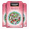 TE-A-ME Wild Berry Iced Tea Bags, 54 Pyramid Sachets (18 x 3) | Sugar-Free Berry Cold Brew Tea | Pack of 3