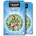 TE-A-ME Lychee Iced Tea Bags, 36 Pyramid Sachets (18 x 2) | Sugar-Free Lychee Cold Brew Tea | Pack of 2