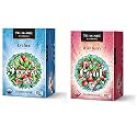 TE-A-ME Ice Brews Cold Brew Ice Infusion, Wild Berry, 18 Pyramid Infusion Bags - Ice Brews Cold Brew Ice Infusion, Lychee, 18 Pyramid Infusion Bags