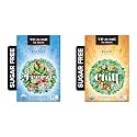 Te-a-me Ice Brews Cold Brew Ice Tea, Lychee, 18 Pyramid Bags and Te-a-me Ice Brews Cold Brew Ice Tea, Peach, 18 Pyramid Bags