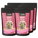 TE-A-ME Berry Flavoured Matcha Green Tea Powder, 300g (6 x 50g) | Premium Grade Japanese Style Matcha | 198 Servings | No Artificial Sweeteners | Antioxidant-Rich Tea for Latte, Smoothies &amp; Daily Wellness | Pack of 6