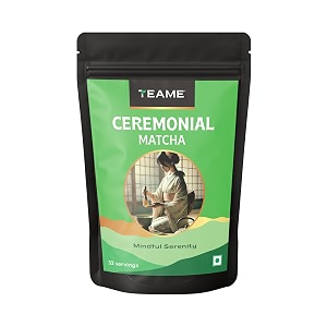 te-a-me matcha  ceremonial grade matcha - 50g