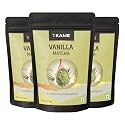 TE-A-ME Vanilla + Matcha Green Tea Powder - 150g (99 Servings) | 50g - Pack of 3 | Brew Delicious Flavoured Matcha Vanilla Latte | 100% Natural