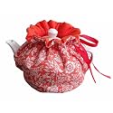 Tea Cozies, Cotton Vintage Floral Teapot Dust Cover Tea Cosy, Kitchen Home Decorative Tea Pots Cozy with Insulation Pad for Housewife, Friend, Mom (Color #17)