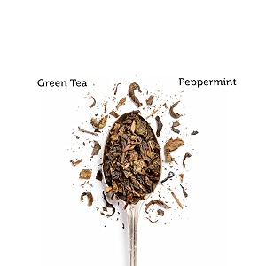 tea culture of the world dream brews  moroccan mint loose leaf green tea with telescopic tea infuser  healthy diwali gifting for your loved ones - premium gift box 50 grams