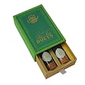 Tea Culture of The World - Duet Gift Set in Glass Tubes | 34g (17 Cups) | Whole Leaf Green Blends: Tulsi Ritual &amp; Lemon Honey
