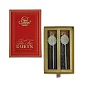 Tea Culture of The World Duet Gift Set | Moroccan Mint &amp; Whole Leaf Green Tea | 2 Glass Tubes (34g, 17 Servings)