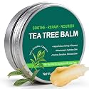 Tea Tree Balm for Fast Itchy Skin Relief – Soothes Discomfort from Bug Bites, Rashes, Dry Skin & Foot Irritation – Natural, Fragrance-Free & Gentle Formula, Safe for Sensitive Skin and All Ages