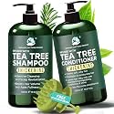 Tea Tree Shampoo & Conditioner Set, Clarifying for Hair Growth & Hair Los