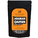 The Tea Trove Arabian Qahwa Green Arabica Coffee Beans Powder with Natural Herbs and Spices for Weight Loss with Loose Filters | Brew as Hot Arabic Coffee (100 Gm, 50 Cups)