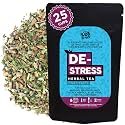 The Tea Trove Destress Herbal Tea | Organic Anxiety relief and Stress Relief Tea | Tea Herbal Helping with Anxiety Control | Steep as Hot Sleep Tea or Iced Calming Tea | Caffeine Free (50 Gm, 25 Cups)