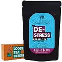 The Tea Trove Destress Herbal Tea | Supports Relaxing and Restful Sleep | Stress Relief Tea Helping with Anxiety | Steep as Hot Bedtime Sleep Tea or Iced Calming Tea | Caffeine Free, (50 Gm, 25 Cups)