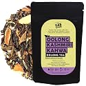 The Tea Trove Maharaja Kashmiri Kahwa Tea | Saffron Spice Oolong Tea Loose Leaf | Oolong Tea for Weight Loss | Steep as Hot Samurai Chai or Iced | Medium Caffeine (50 Gm, 25 Cups)