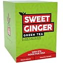 The Tea Trove Organic Sweet Mint Ginger Tea Bags for Immunity, Cold, Flu | Blend of Green Tea, Mint Tea &amp; Ginger Tea Bag| Brew as Hot Ginger Green Tea or Iced Ginger Mint Green Tea(20 + 1 Bag)
