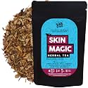 The Tea Trove Skin Magic Herbal Tea | Helps Skin Detox for Rich Clear Glowing Skin | Steep as Hot Skin Detox Tea or Iced Antioxidant Acne Drink | Caffeine Free (50gms, 25 Cups )