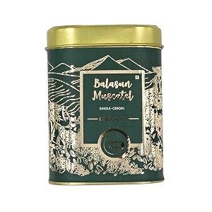 tea and twigs  darjeeling black tea - 100 grams  balasun muscatel  grade- ftgfop1  balasun garden second flush chai patti  single origin  strong musky  black loose tea leaves