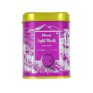 tea and twigs  moonlight stroll - darjeeling tea 50 gm  moondrop tea  loose tea  speciality tea