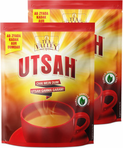 tea valley tv-utsah-900gm2 black tea pouch 2 x 09 kg