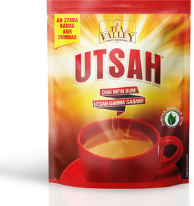 tea valley utsah-900gm black tea pouch 900 g