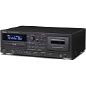 Teac AD-850 Home Audio Cassette and CD Player with USB-Recorder and Karaoke Mic Input (AD850B)