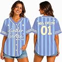 Teacher Jersey Personalized Teacher Shirts Back to School Outfits
