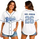 Teacher Jersey Personalized Teacher Shirts Back to School Outfits