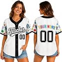 Teacher Jersey Personalized Teacher Shirts Back to School Outfits