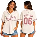 Teacher Jersey Personalized Teacher Shirts Back to School Outfits