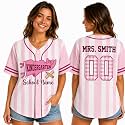 Teacher Jersey Personalized Teacher Shirts Back to School Outfits