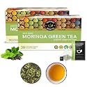 TEACURRY Moringa Green Tea - 60 Tea Bags | Helps With Skin Glow, Weight | Moringa Tea Bags | 100% Natural, 100 Gm