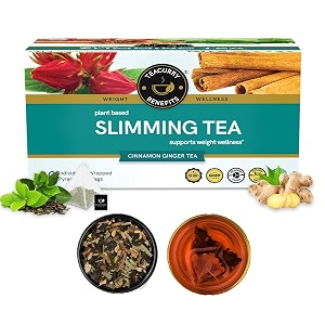 teacurry slimming tea 30 teabags 1 month pack - free diet chart  manage weight reduce tummy  weight wellness herbal tea