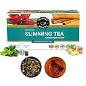 TEACURRY Slimming Tea (30 Teabags, 1 Month Pack) - Free Diet Chart | Manage weight, reduce tummy | Weight Wellness Herbal Tea