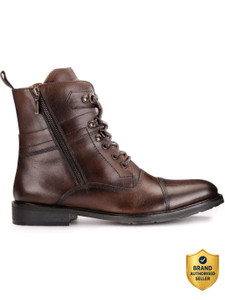 Teakwood Boots For Men Brown 8