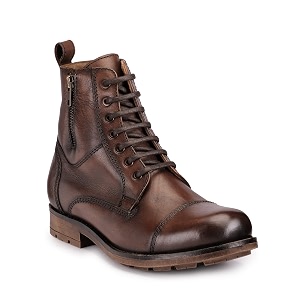 TEAKWOOD LEATHERS Men Chelsea Mid Top Boots
