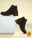 Teakwood Leathers Men Brown Solid Genuine Leather