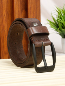 Teakwood Leathers Men Casual Brown Genuine Leather