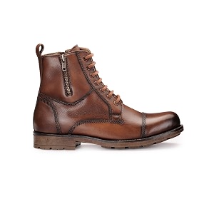 TEAKWOOD LEATHERS Men Chelsea Mid Top Boots