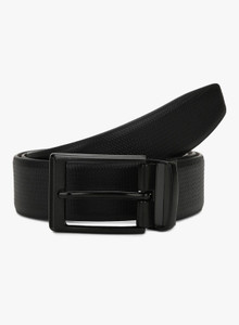 Teakwood Men Formal Black Brown Genuine Leather