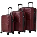 Teakwood Set of 3 8 Wheels Trolley