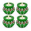 Tealight Branded Diwali Diya Candles Multicolor Colored