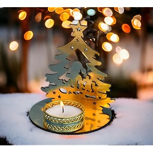 handmade lotus tealight candle holder set of 4 - diwali decor items for elegant diwali decoration for home navratra lotus decoration items diwali decor to tea light candle holder mo-0qg2-alnk