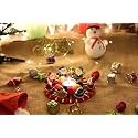 Tealight Candle Holder for Home Decor | Christmas Candle Holders | Reindeer Shadow Tea Light Decoration |Festival Decoration | Decorative Diya Tealight Candle (t)