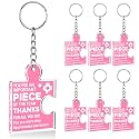 Team Appreciation Gifts Bulk Thank You Keychains for Coworkers