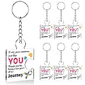 Team Appreciation Gifts Bulk Thank You Keychains for Coworkers
